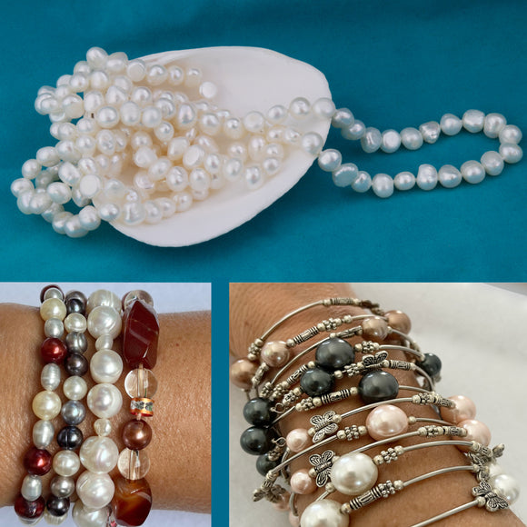 Jewellery - Fun to wear! Dress Up or Dress Down - Pearls will make a Perfect Match