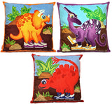 3 Dinosaur Cushion covers
