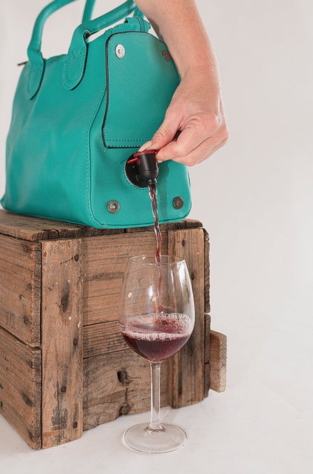 Red wine hotsell handbag