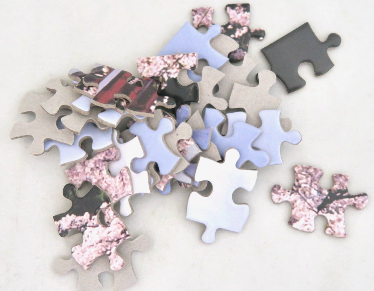 NEW 1000 Piece Jigsaw Puzzle from Japan Mt Fuji Cherry Blossom and Pagoda