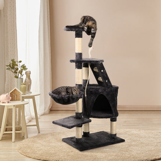Scratching post cat furniture wood tree