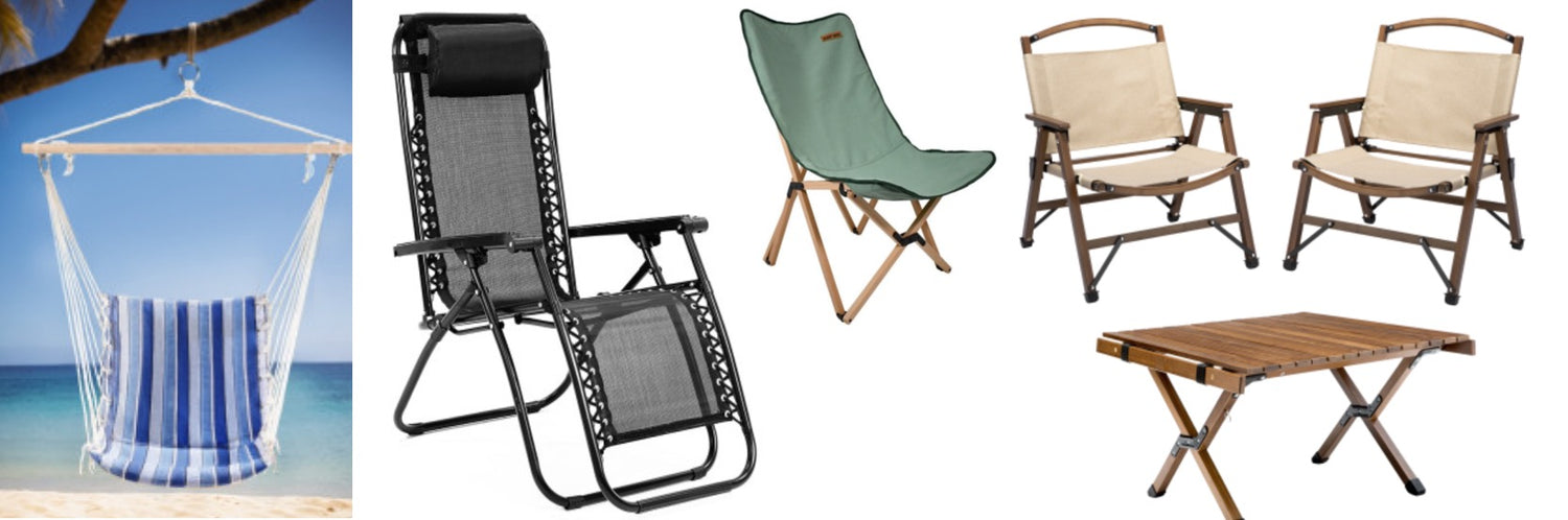 Camping Chairs Loungers Hammocks