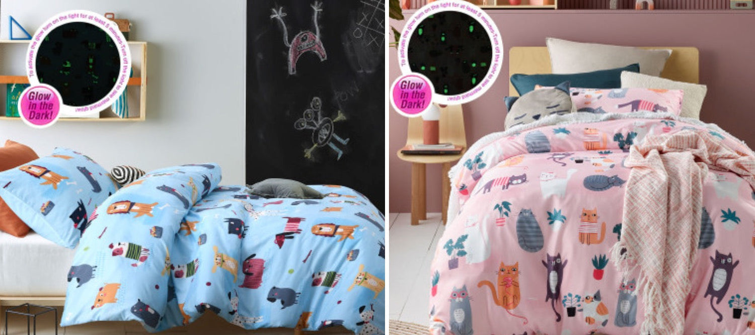 Kids Glow in the Dark Bed Sets