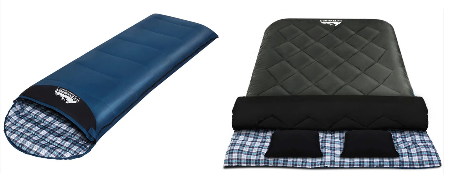 Sleeping Bags, Swags