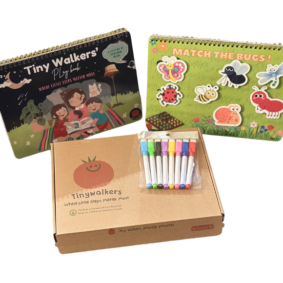 Tiny Walkers Busy & Quiet Books 1st Edition