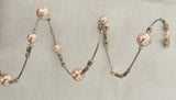 Bracelets Pearls on Silver Wire with Butterflies, fits all wrist sizes, wrap around. Loved by Teenagers and ladies alike