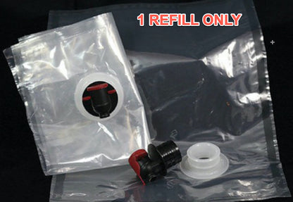 Insulated Wine Bag for MEN! Carry + Pour Wine Direct from your Bag!