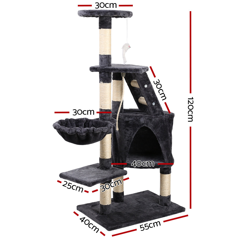 Scratching post cat furniture wood tree