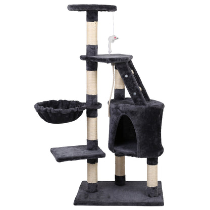Scratching post cat furniture wood tree