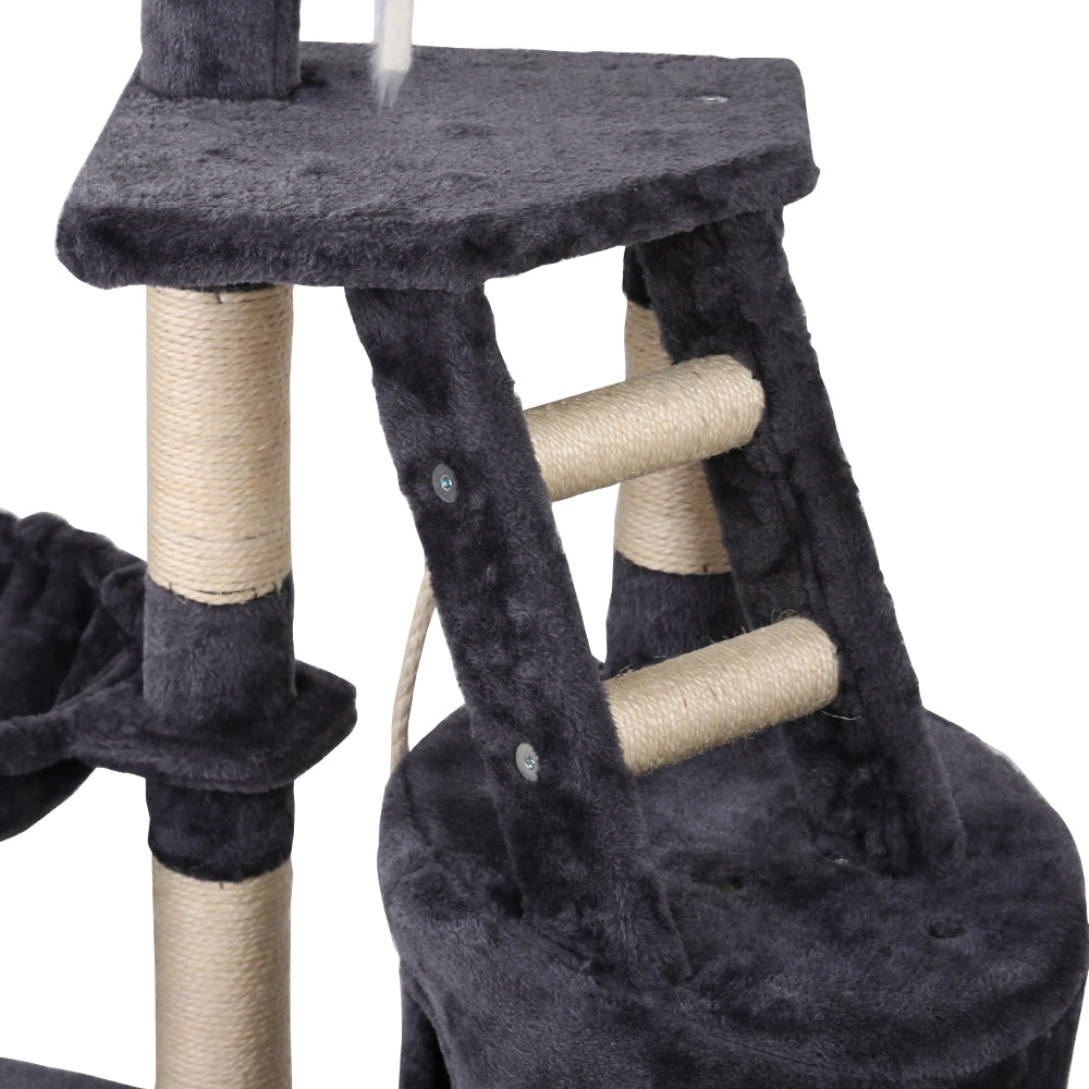 Scratching post cat furniture wood tree