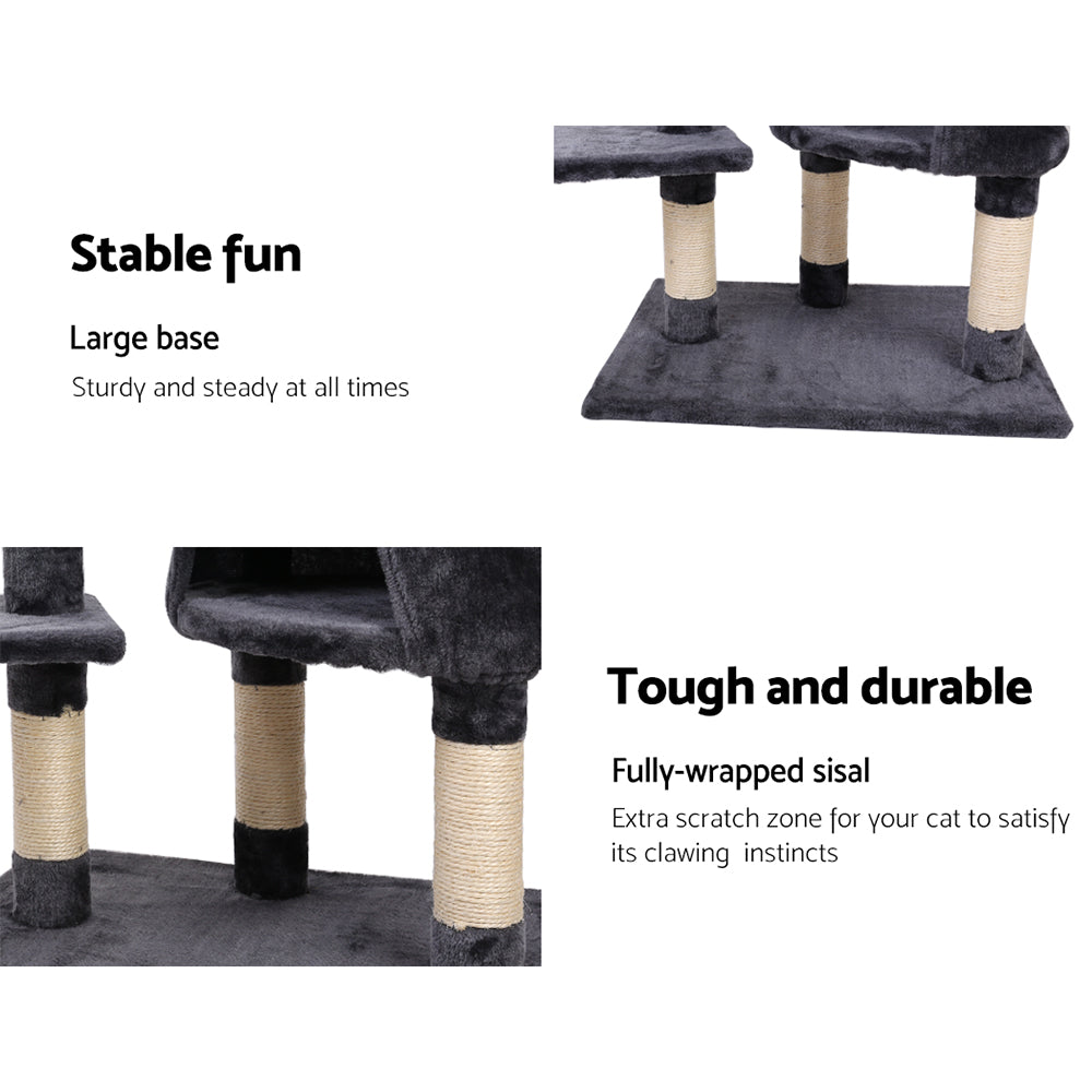 Scratching post cat furniture wood tree