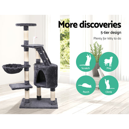 Scratching post cat furniture wood tree