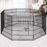 dog play pen wire cage lockable fence