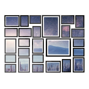 Artiss Photo Frames Art Holder 26PCS 8x10" 5x7" 4x6" 3.5x5" Black