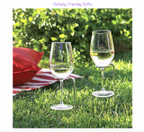 Pure Class Steady Sticks Spikes to hold Two Glasses Wine Champagne Holders for Picnic Beach
