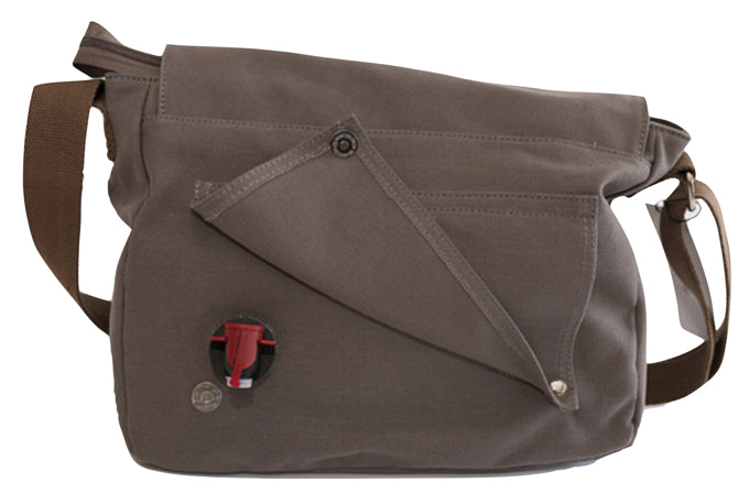 Insulated Wine Bag for MEN! Carry + Pour Wine Direct from your Bag!