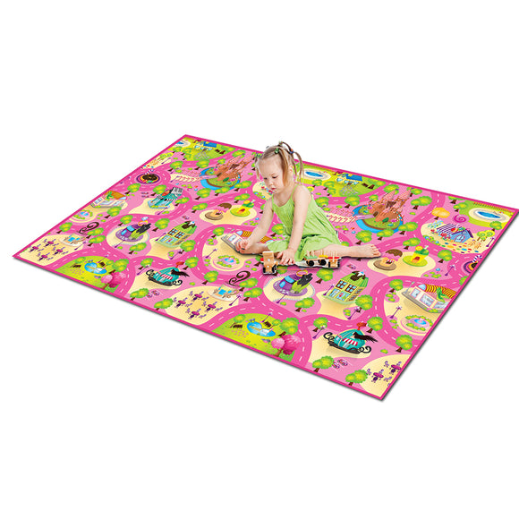 ROLLMATZ CANDYLAND DESIGN Floor Play Mat Game for Kids