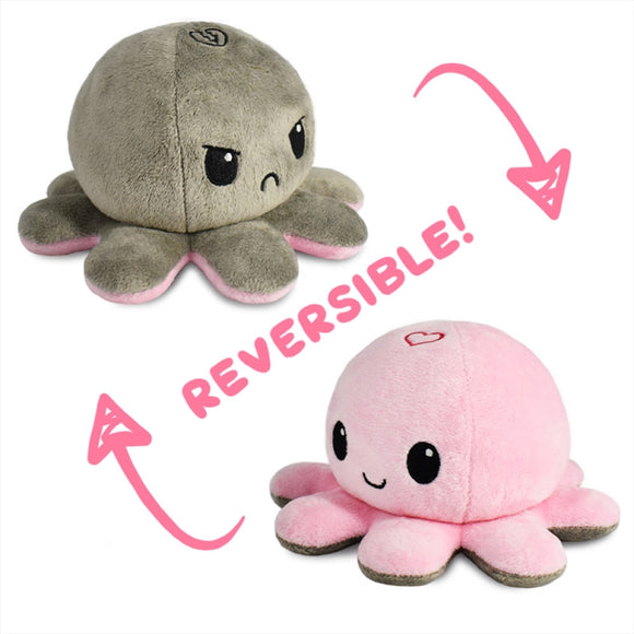 Reversible Plushie - Octopus Heart/Broken Heart